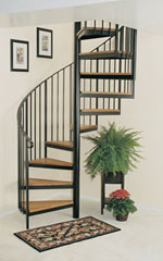 Spiral Stairway Metal D-Series
