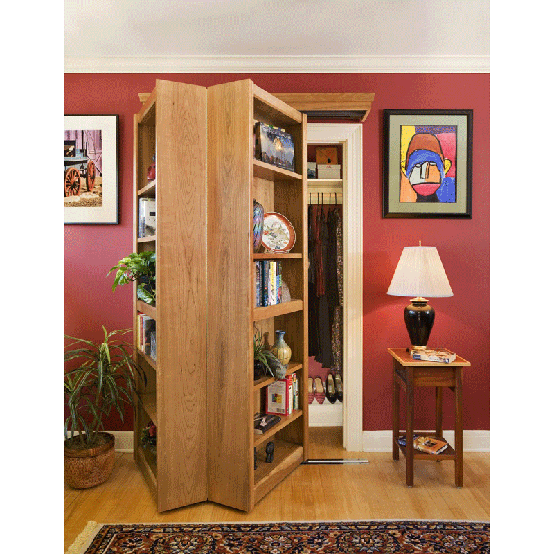 Hidden Bookcase Door
