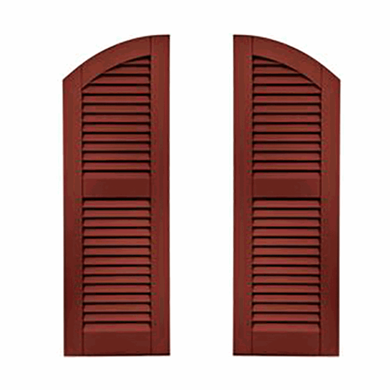 Arch Top Classic Louver Shutter