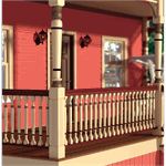 Custom Wood Porch